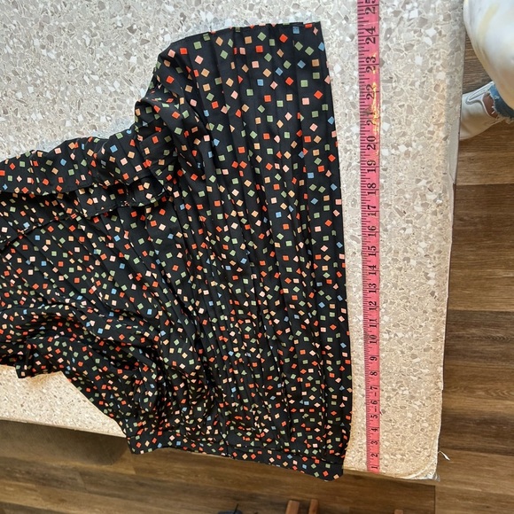 Momo B Medium Black Multicolored Pleated Academia Skirt - Picture 10 of 10